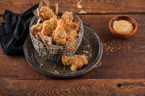 Ailes de poulet piquantes à la moutarde de Dijon (100% canadienne)