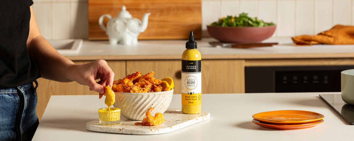 Crispy Curry Coconut Shrimps – La Maison Orphée