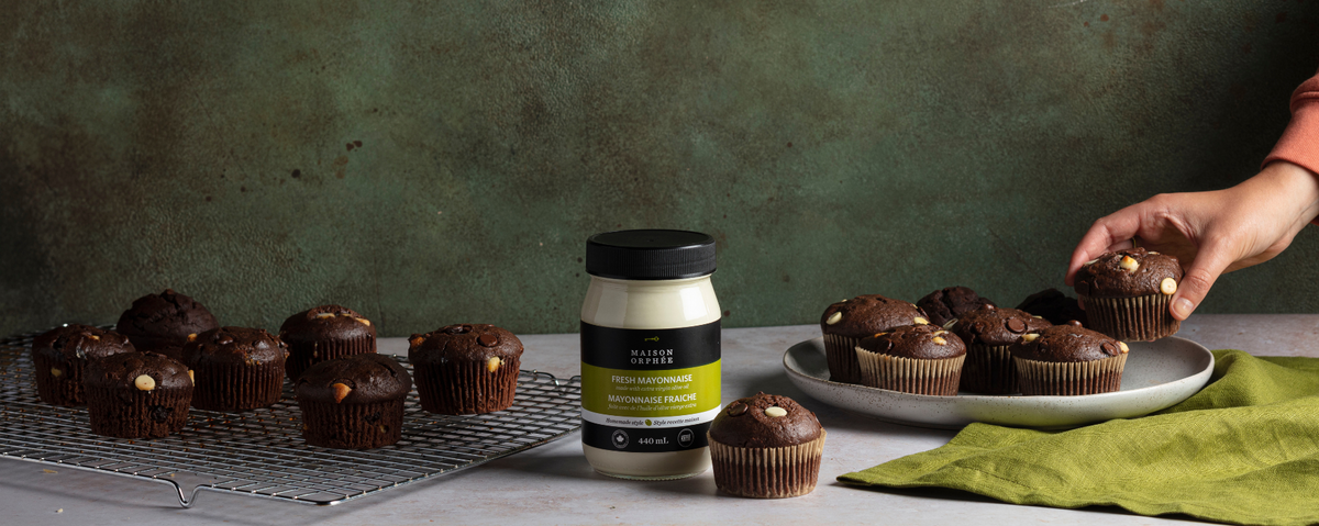 Choco-Mayo Muffins – La Maison Orphée