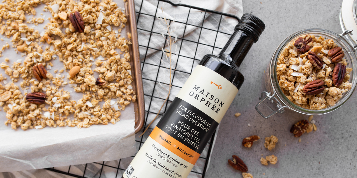 Gourmet Granola with Sunflower Oil | Maison Orphée – La Maison Orphée