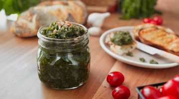 Pesto de fanes de légumes