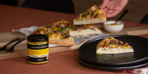 Pizza au smoked meat