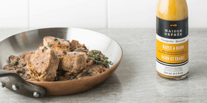 Recette mignons de porc marinés, Maison Orphée