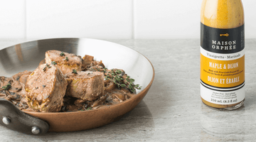 Recette mignons de porc marinés, Maison Orphée