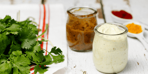 Recette trempette au curry, Maison Orphée