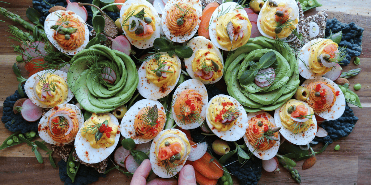 Deviled Eggs – La Maison Orphée