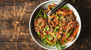Pad Thaï végétalien aux edamames