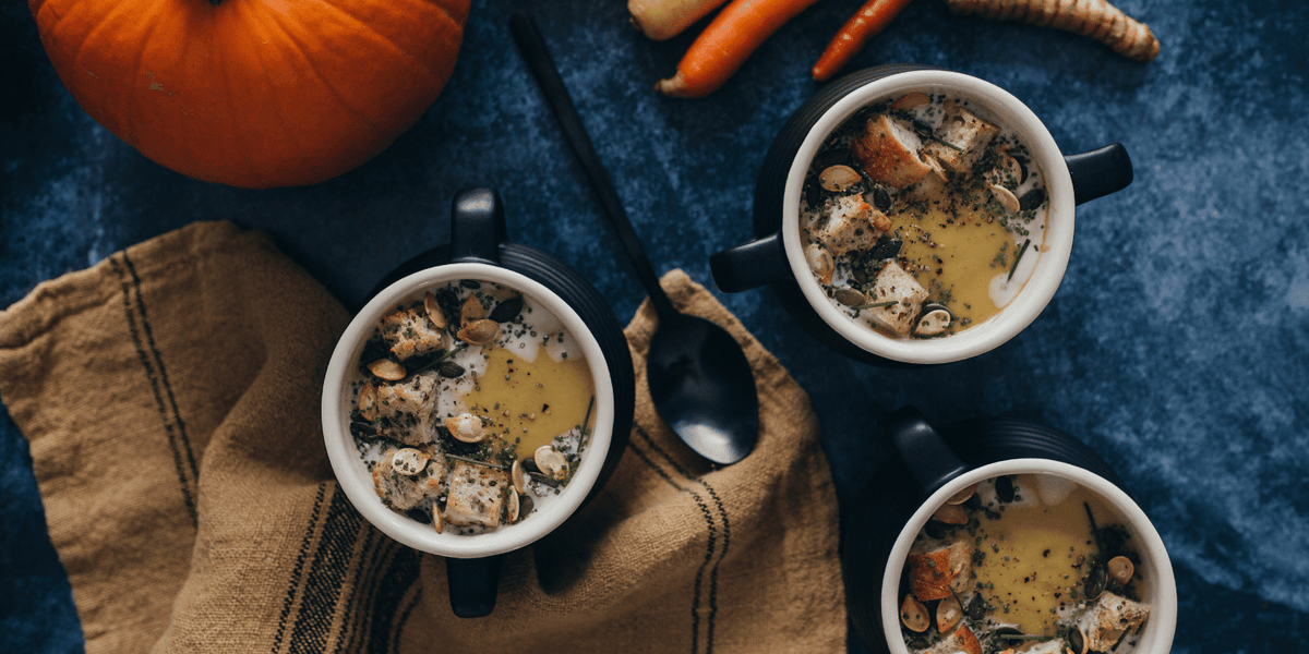 Creamy Pumpkin Soup – La Maison Orphée