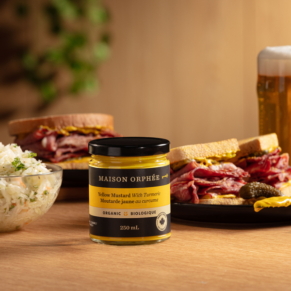 Moutarde Jaune au Curcuma Biologique
