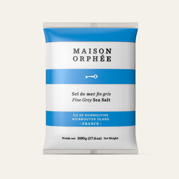Sac de Sel de mer fin gris