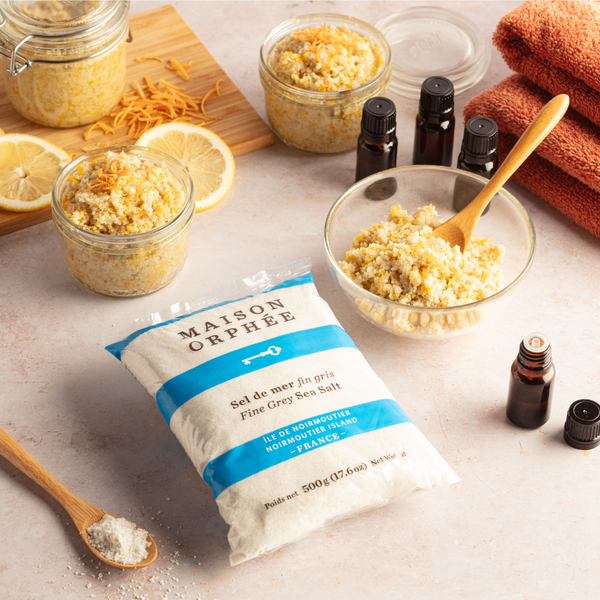 Sac de Sel de mer fin gris