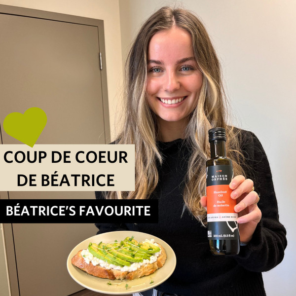 Huile de Noisette – Idéale pour sauces et pâtisseries