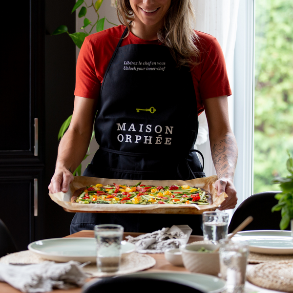 Maison Orphée kitchen apron