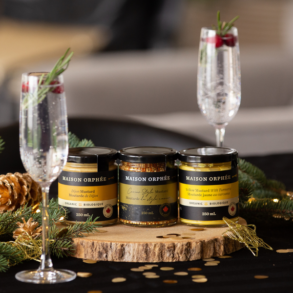 Trio de Moutardes Festives