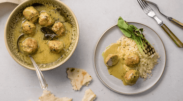 Recipe, Indian Meatballs with Coconut Oil Indian Curry Flavour