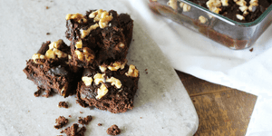 Brownies protéinés à l'huile de noisette, Maison Orphée