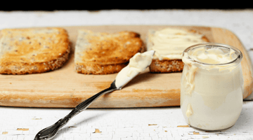 Recette mayonnaise crémeuse, Maison Orphée