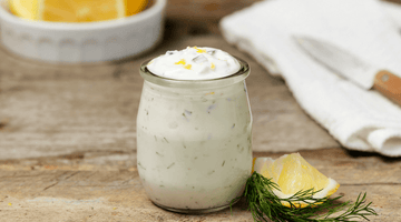 Recipe for dill dip, Maison Orphée