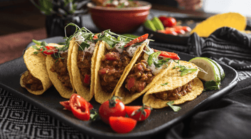 Tacos sin carne
