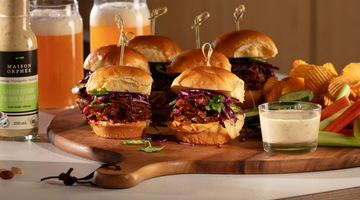 Sliders au porc effiloché avec salade de chou