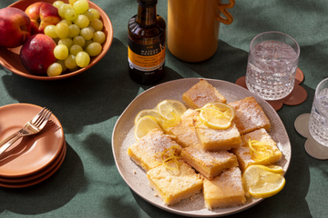 Carrés au citron