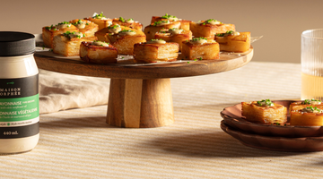 Pavés de pommes de terre croustillants