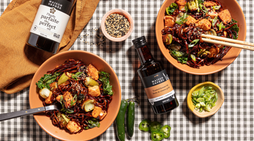 Nouilles teriyaki au saumon