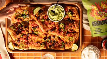 Pizza végé Tex-Mex