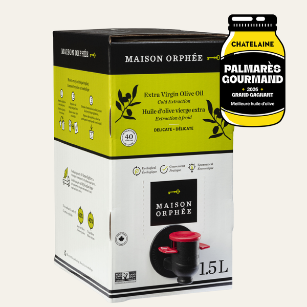 Huile d'olive vierge extra délicate - 1.5L