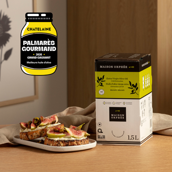 Huile d'olive vierge extra délicate - 1.5L