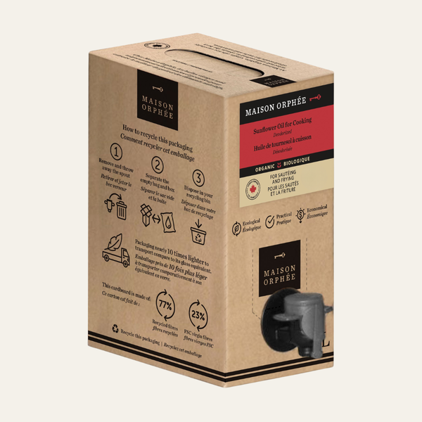 Organic Sunflower Cooking Oil - 1.5L