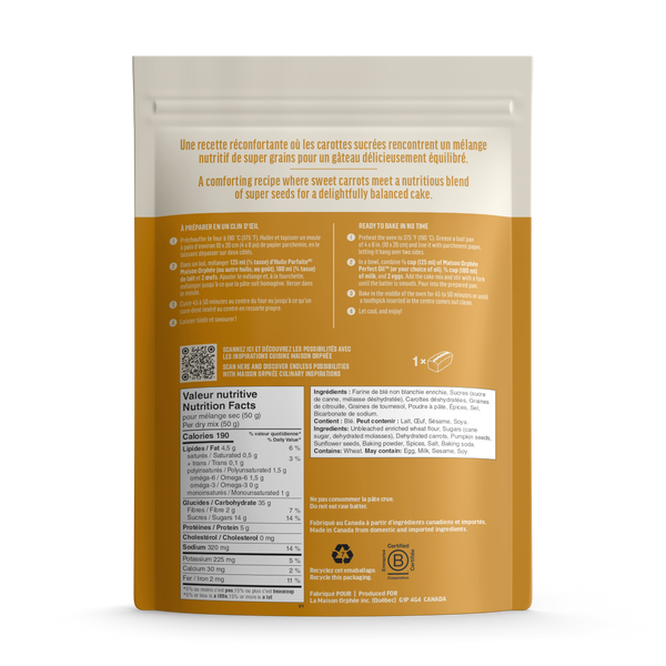 Carrot Cake Mix