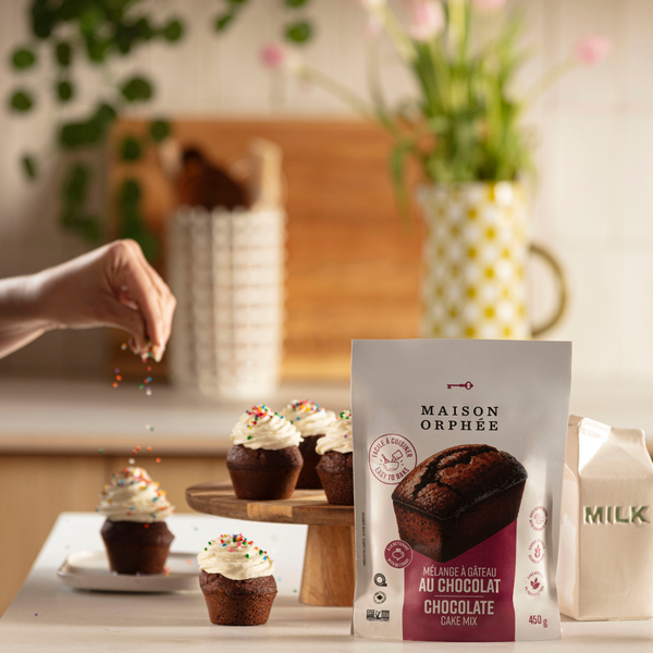 Mélange à gâteau au chocolat