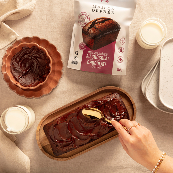 Mélange à gâteau au chocolat