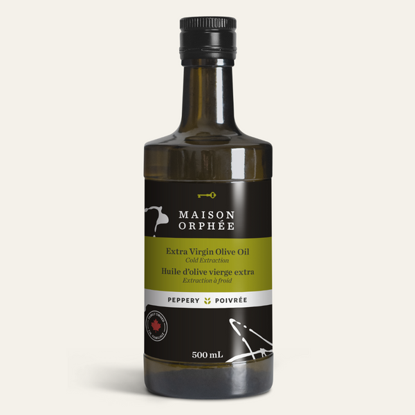 Extra virgin olive oil peppery gourmet