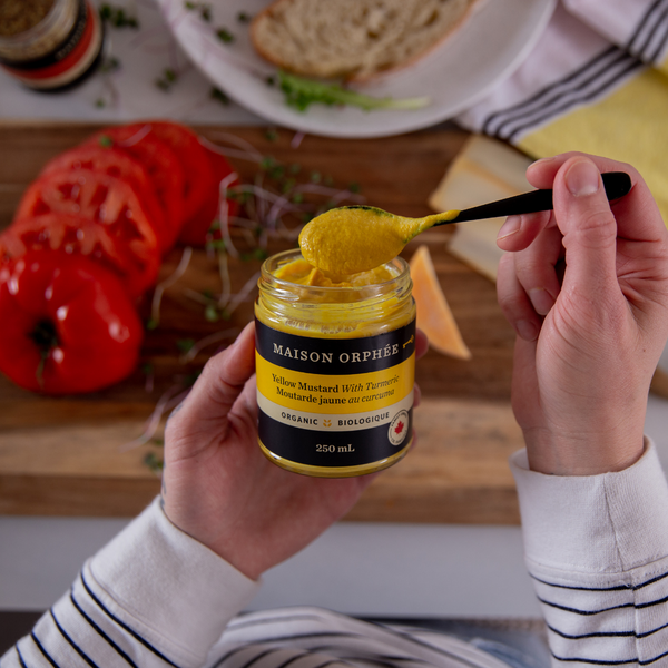 Organic Yellow Mustard with Turmeric