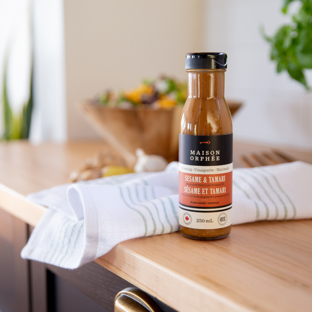 Sauce soja tamari -25% de sel - Maison Gosselin