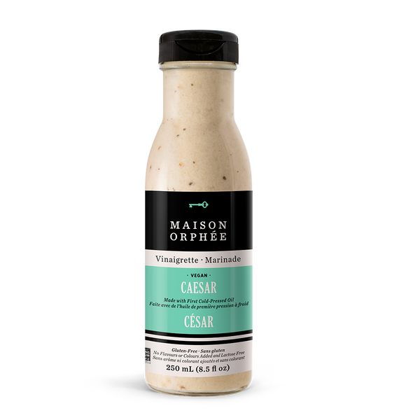 Caesar Vinaigrette-Marinade. Lactose-intolerant, vegans and the whole household will appreciate this innovative version of the great classic that is Caesar vinaigrette.