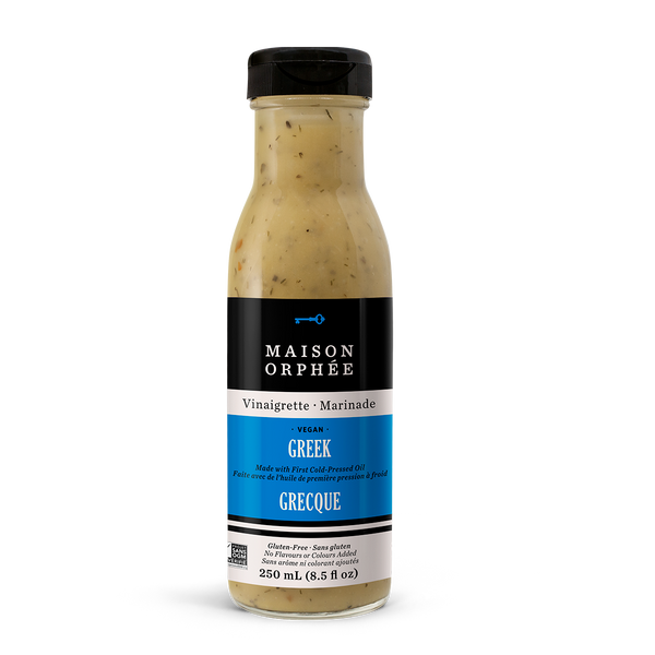 Greek vinaigrette-marinade, perfect for salads with feta cheese or marinated pork.