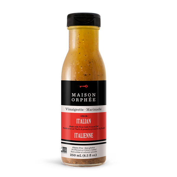 Italian marinade Vinaigrette. Our Italian marinade vinaigrette will remind you of all those who have eaten a lot of salad in their childhood. 